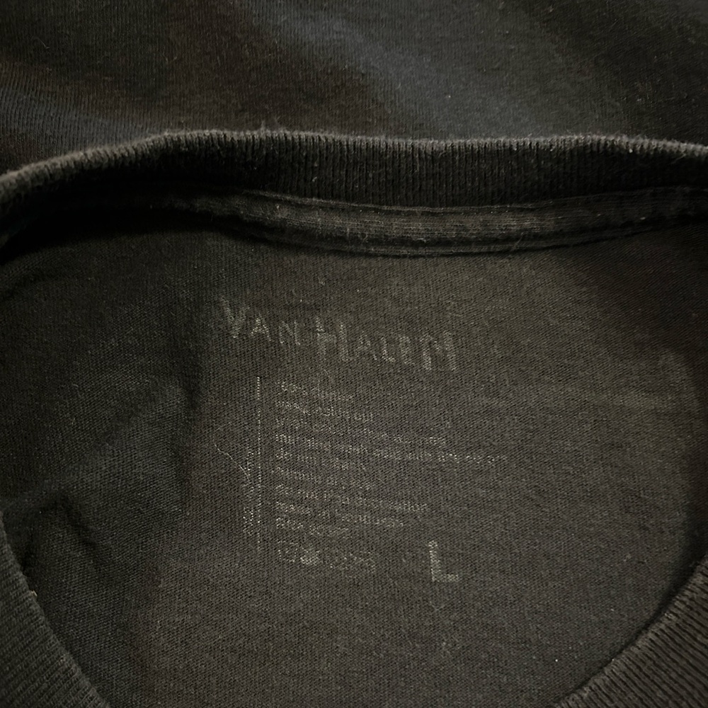 Vintage Style Van Halen Racing Black Tee - Picture 6 of 6